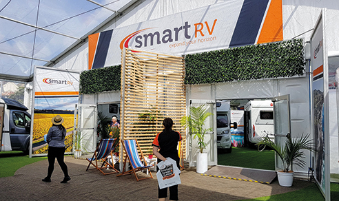 Smart RV Stand Covi SuperShow