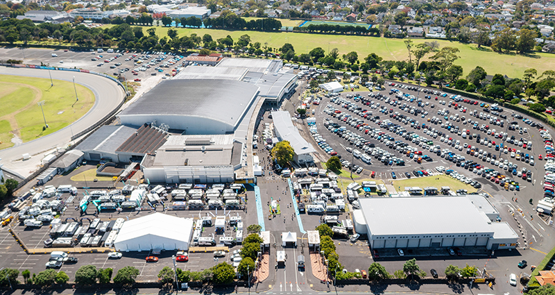 Birdseye view of the 2026 Covi RV SuperShow Birdseye view of the 2026 Covi RV SuperShow